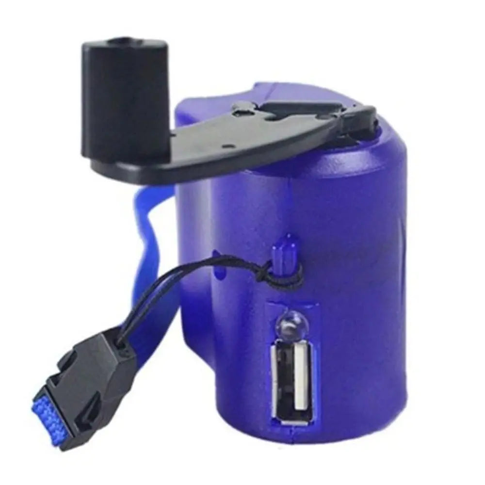 Chargeur d'urgence manuel — camping et coupure de courant